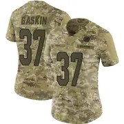 Camo Women's Myles Gaskin Miami Dolphins Limited 2018 Salute to Service Jersey