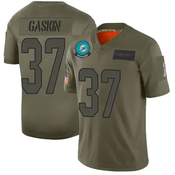 Camo Youth Myles Gaskin Miami Dolphins Limited 2019 Salute to Service Jersey